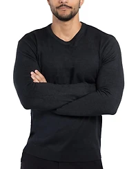 X-Ray Men's Basic Crewneck Pullover Midweight Sweater