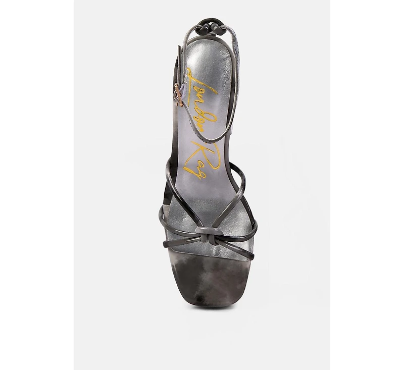 Prisma Tie-Dye High Platform Heeled Sandals