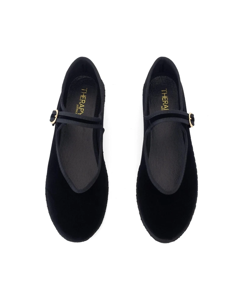 Alegria Women's Round Toe mary jane ballet flats