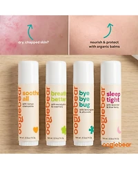 oogiebear Baby 4-Pack Organic Balm Collection