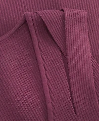 I.n.c. International Concepts Women's Ribbed-Knit Cutout Tank, Macy's Exclusive