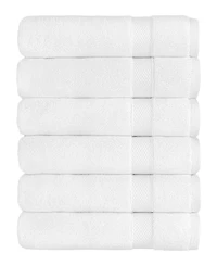 Linum Home Textiles Anovia Turkish Cotton -Piece Hand Towel Set