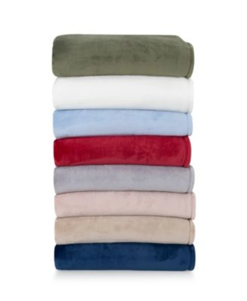 Berkshire Home Velvetloft Plush Polyester Blanket Set