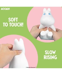 Hamee Squishy Jumbo Toy Moomin Figure Slow Rising Cute Birthday Gift, Stress Relief, Collectible Deskterior Play Doll - Moomintroll