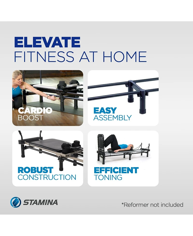 Stamina Products 55-4150 Large Riser Stand For Aeropilates Reformer Machines