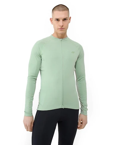 4F Men's Quick-Drying Slim Fit Cycling Longsleeve T-Shirt