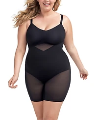 Honeylove Women's Mid-Thigh Bodysuit