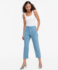 I.n.c. International Concepts Women's High-Rise Slim-Fit Cropped Pants, Macy's Exclusive