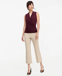 I.n.c. International Concepts Women's Mesh Surplice Tank, Macy's Exclusive