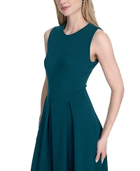 Calvin Klein Women's Sleeveless Midi A-Line Dress