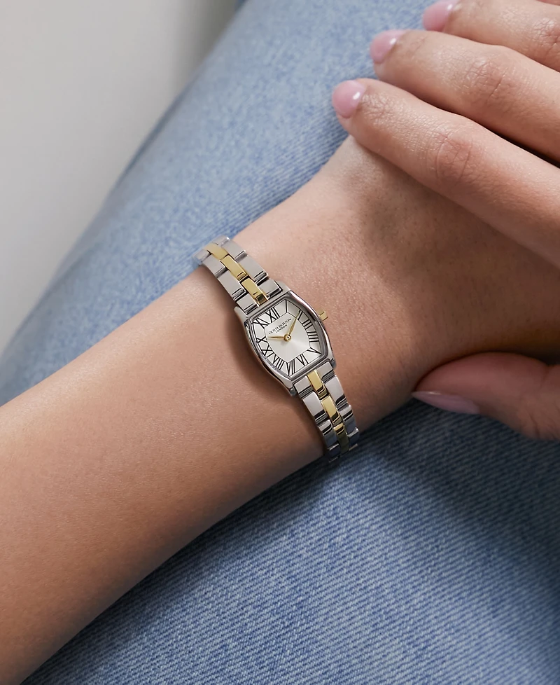 Olivia Burton Women's Cambridge Two-Tone Stainless Steel Bracelet Watch 17.7mm