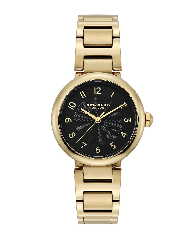 Olivia Burton Women's Pembroke Gold-Tone Stainless Steel Bracelet Watch 30mm