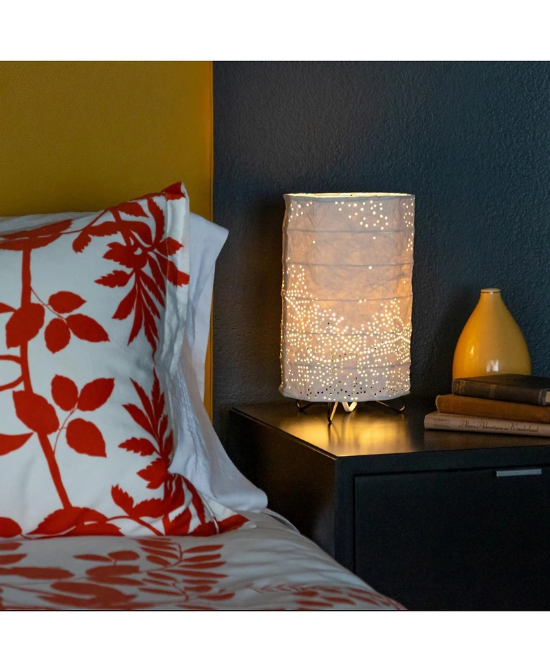 Allsop Home & Garden, Soji Stella Solace Cylinder Northwest Table Lamp (120V - Indoor use only)