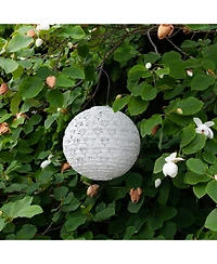 Allsop Home & Garden, Soji Stella - Deco Globe - 12" Solar Lantern