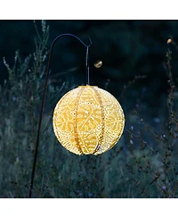 Allsop Home & Garden, Soji Stella - Monstera - 12" Solar Lantern