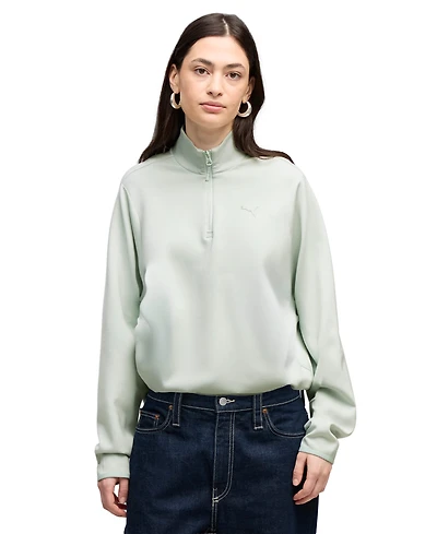 Puma Women's Tech Sense Relaxed Half-Zip Top