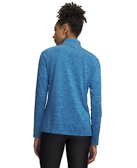 Under Armour Women's Twist Tech Quarter-Zip Logo Top