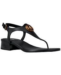 Michael Kors Women's Mckenzie Flex Thong Block Heel Dress Sandals