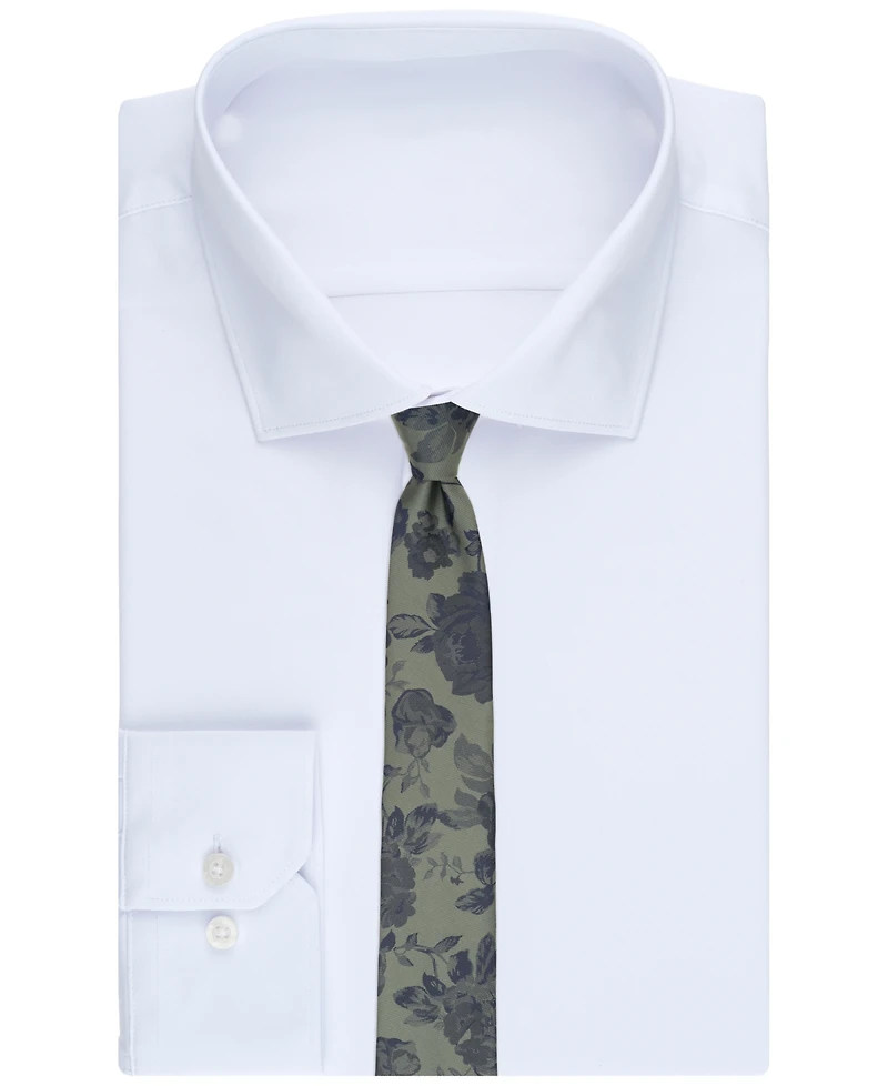 Bar Iii Men's Harbor Floral Pattern Tie