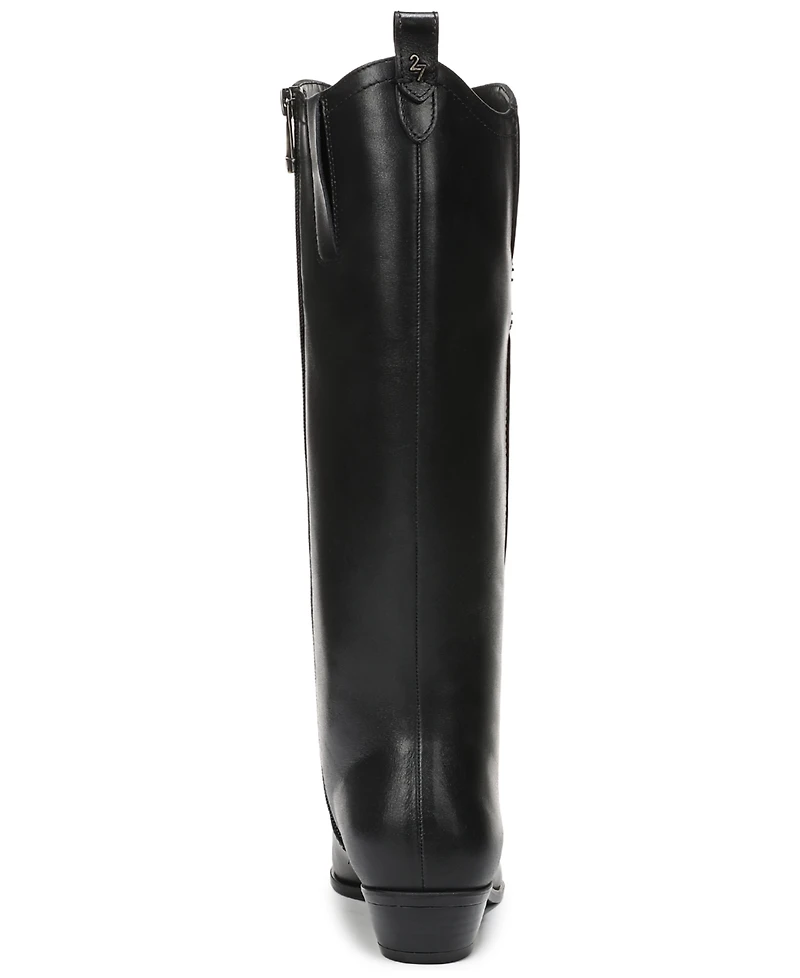 27 Edit Naturalizer Women's Brooke Narrow Calf Western Zipper Tall Boots