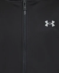 Under Armour Boys' 8-20 Solid Logo Full-Zip Windproof Hooded Jacket