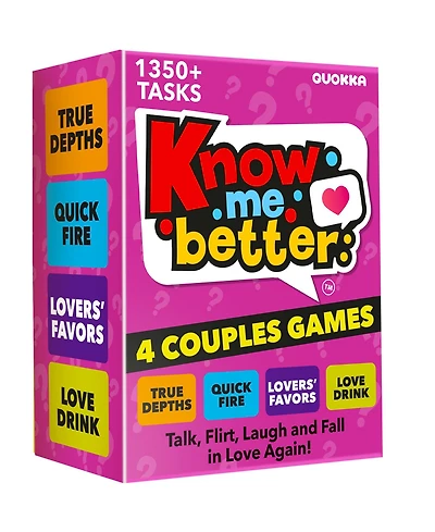 Quokka Couples Card Game Collection - Date Night Conversation Starters