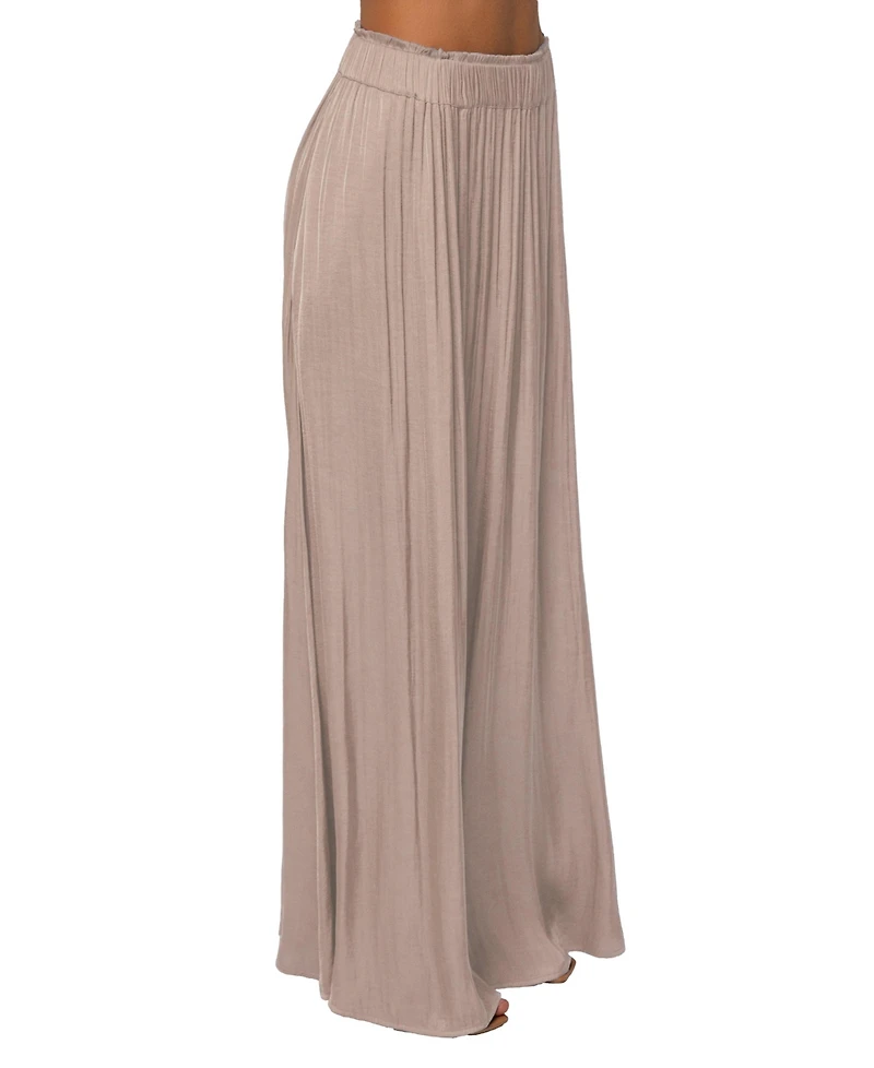 Jluxlabel Women's River Satin Maxi Skirt