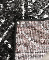 Safavieh Adirondack 111 Black and Silver 8' x 10' Area Rug