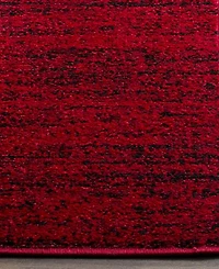 Safavieh Adirondack 117 Red and Black 5'1" x 7'6" Area Rug
