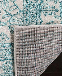Safavieh Adirondack 108 Ivory and Teal 8' x 10' Area Rug