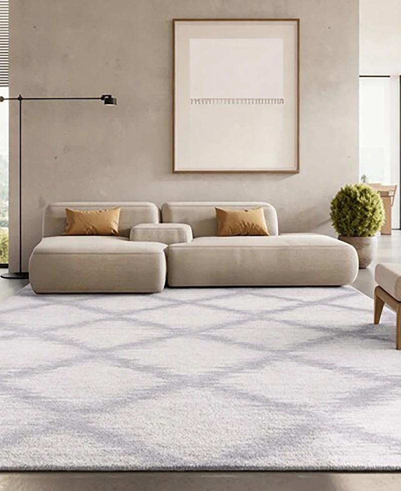 Safavieh Adirondack 122 Ivory and Silver 9' x 12' Area Rug