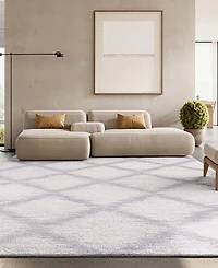 Safavieh Adirondack 122 Ivory and Silver 9' x 12' Area Rug