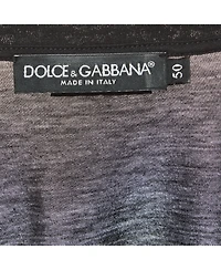 Pre-Owned Dolce & Gabbana Men's Jersey Patchwork T-Shirt