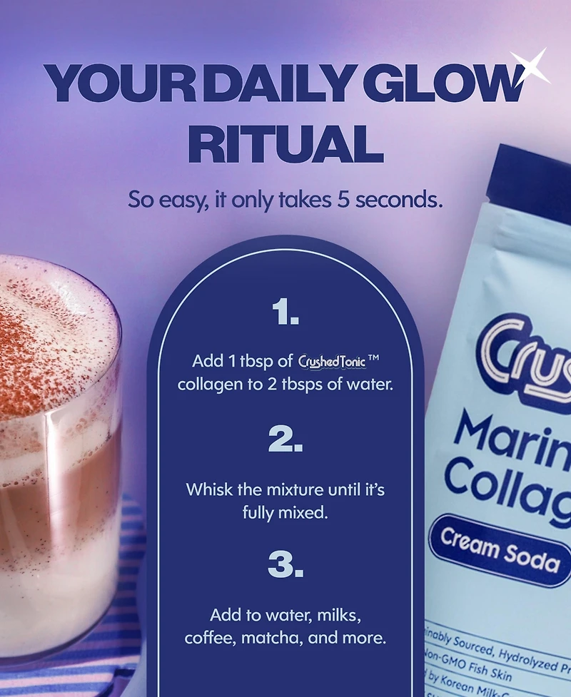Crushed Tonic Sweet Cream Soda Collagen