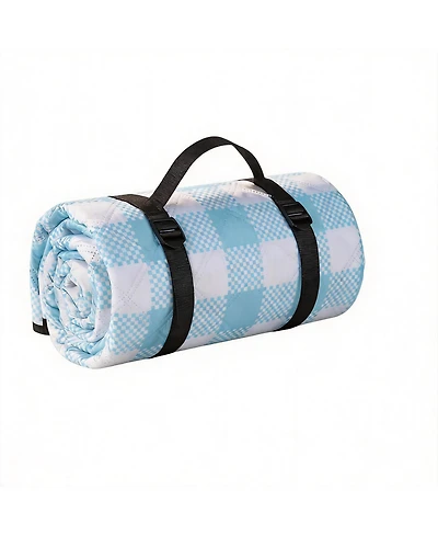 Aofar 80" x 80" Picnic Blanket Waterproof Beach Mat Camping