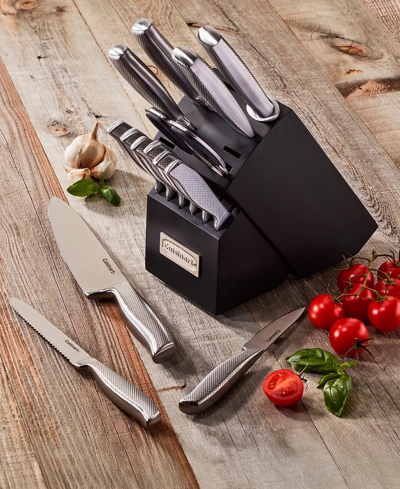 Cuisinart German Stainless Steel Hollow Handle 15-Pc. Cutlery Set