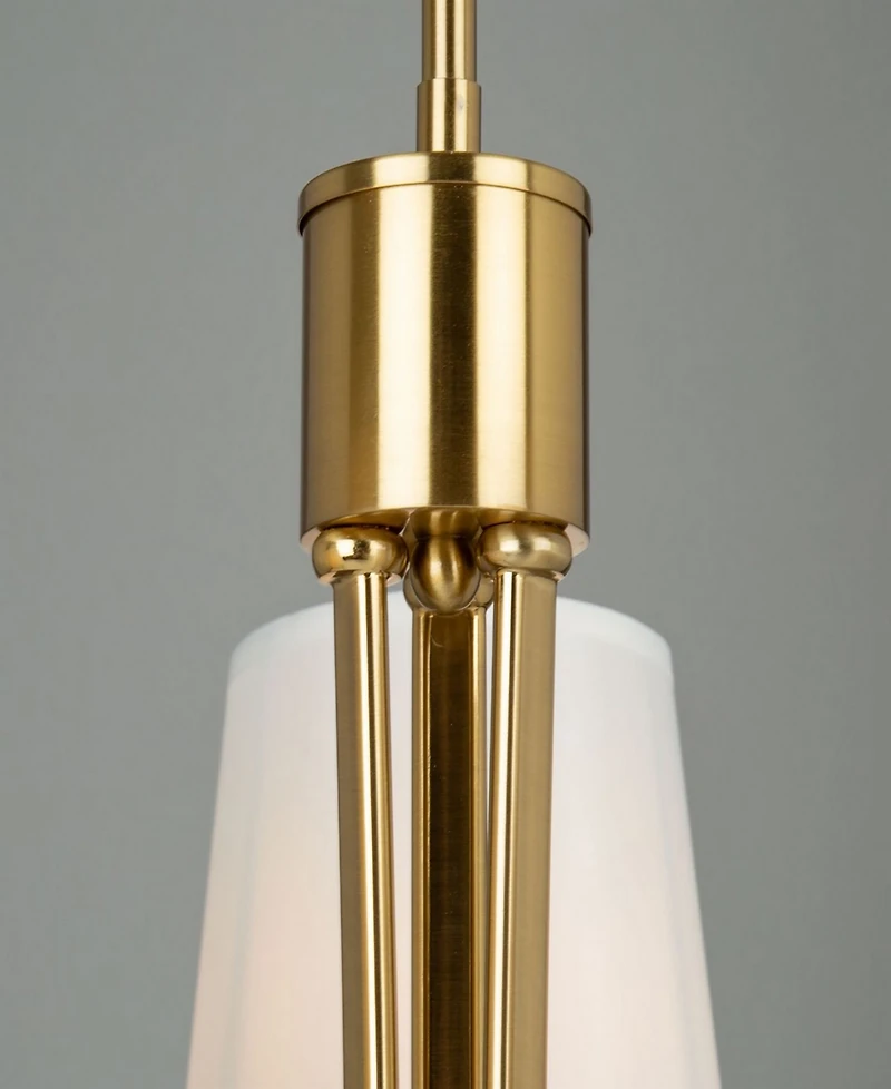Artcraft Lighting Rhythm 23.6" Metal 3-Light Chandelier