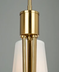 Artcraft Lighting Rhythm 23.6" Metal 3-Light Chandelier