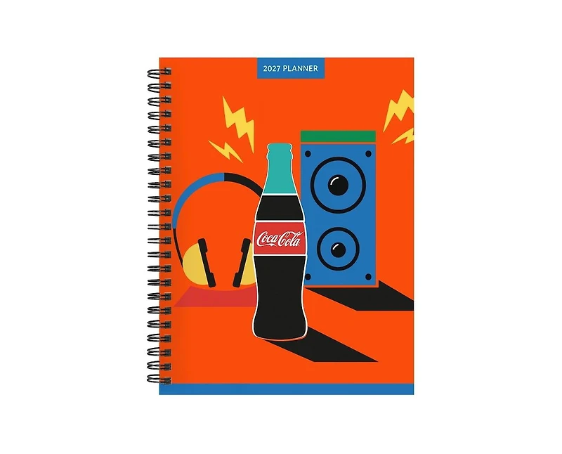 Tf Publishing Paper Goods 2027 Coca-Cola Medium Weekly Monthly Planner