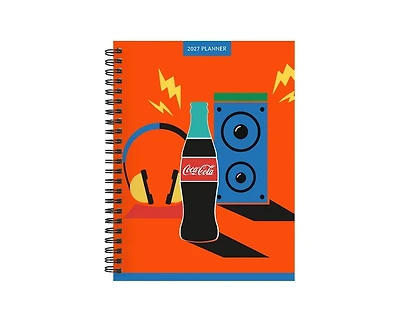 Tf Publishing Paper Goods 2027 Coca-Cola Medium Weekly Monthly Planner