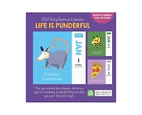 Tf Publishing Paper Goods 2027 Puns of Fun Daily Desktop Calendar