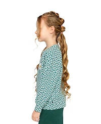 Deux par Toddler Girls 2T - 5T Printed Jersey Long Sleeve T-Shirt