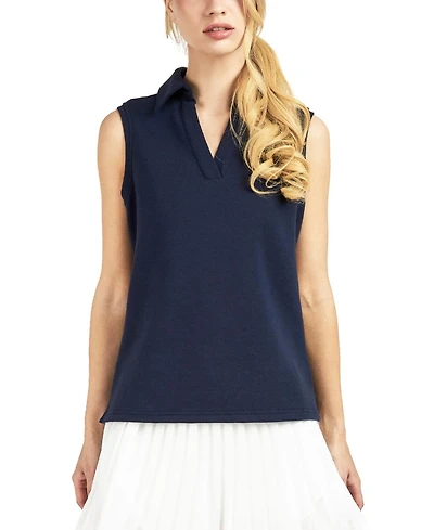 Elle Collection Women's Sleeveless Polo
