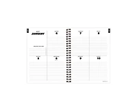 Tf Publishing Paper Goods 2027 Mahogany Medium Weekly Monthly Planner