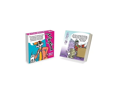 Tf Publishing Paper Goods 2027 Maxine Daily Desktop Calendar