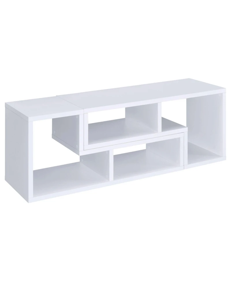 Flynama Multi-purpose Convertible Bookcase L-Shaped Combined Storage Tv Cabinet
