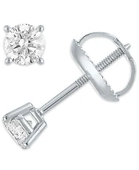 Diamond Stud Earrings (1/3 ct. t.w.) 14k Gold or White