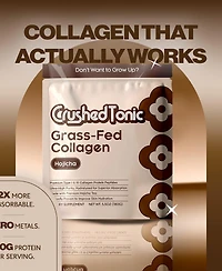 Crushed Tonic Hojicha Collagen Supplement
