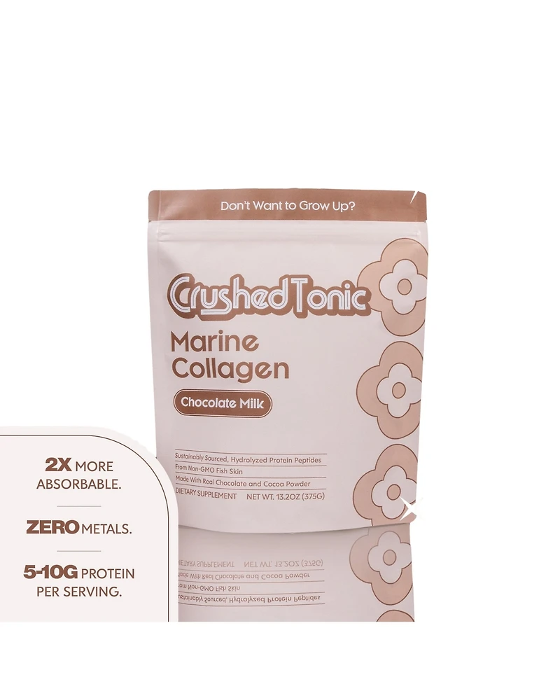 Crushed Tonic Chocolate Milk Collagen Powder