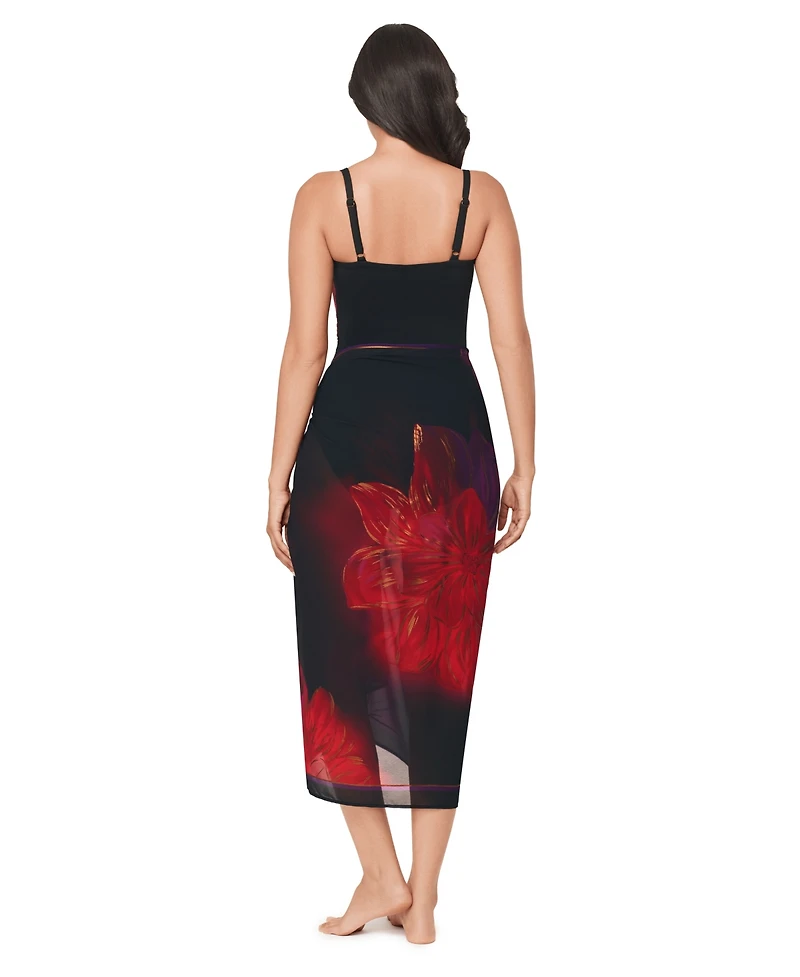 Miraclesuit Women's Petali Rosa Swim Cover-Up Pareo